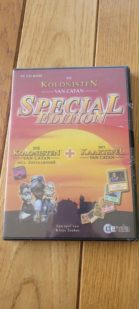 De Kolonisten van Catan Special Edition PC CD-ROM, in folie, Vijf spelers of meer, Ophalen of Verzenden, Nieuw, Denda