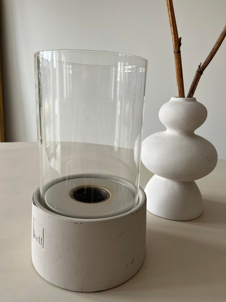 Tafel haard van Leeff, Overige materialen, Gebruikt, Wit, Ophalen of Verzenden