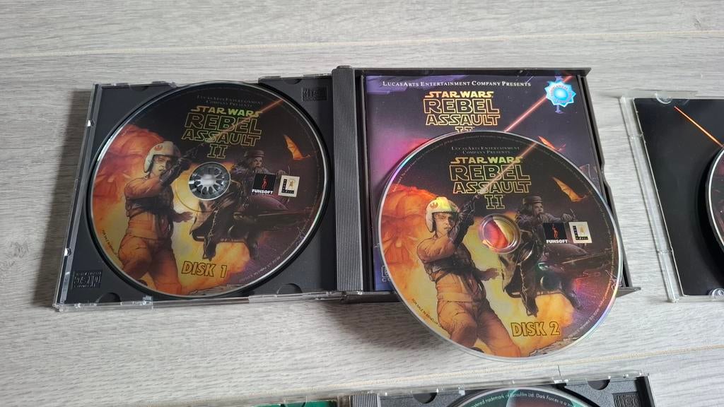 Star Wars: Rebel Assault II, Avontuur en Actie, Gebruikt, 1 speler, Ophalen of Verzenden