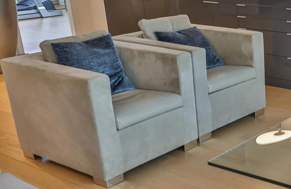 Minotti Suitecase stoelen, Ophalen, Gebruikt, Twee, Overige kleuren