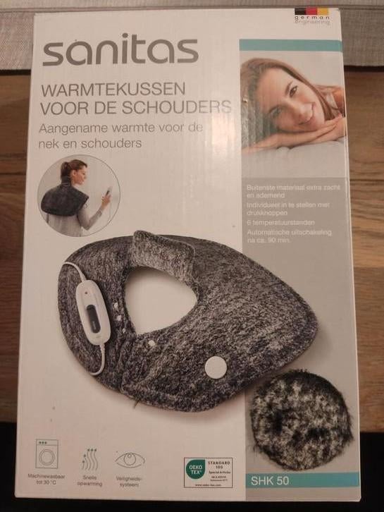 Sanitas Warmtekussen Schouders/Nek - Nieuw, Ophalen of Verzenden, Nieuw