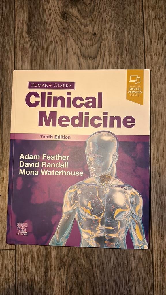Clinical Medicine Kumar&Clark's, Ophalen of Verzenden, Beta, Nieuw, WO