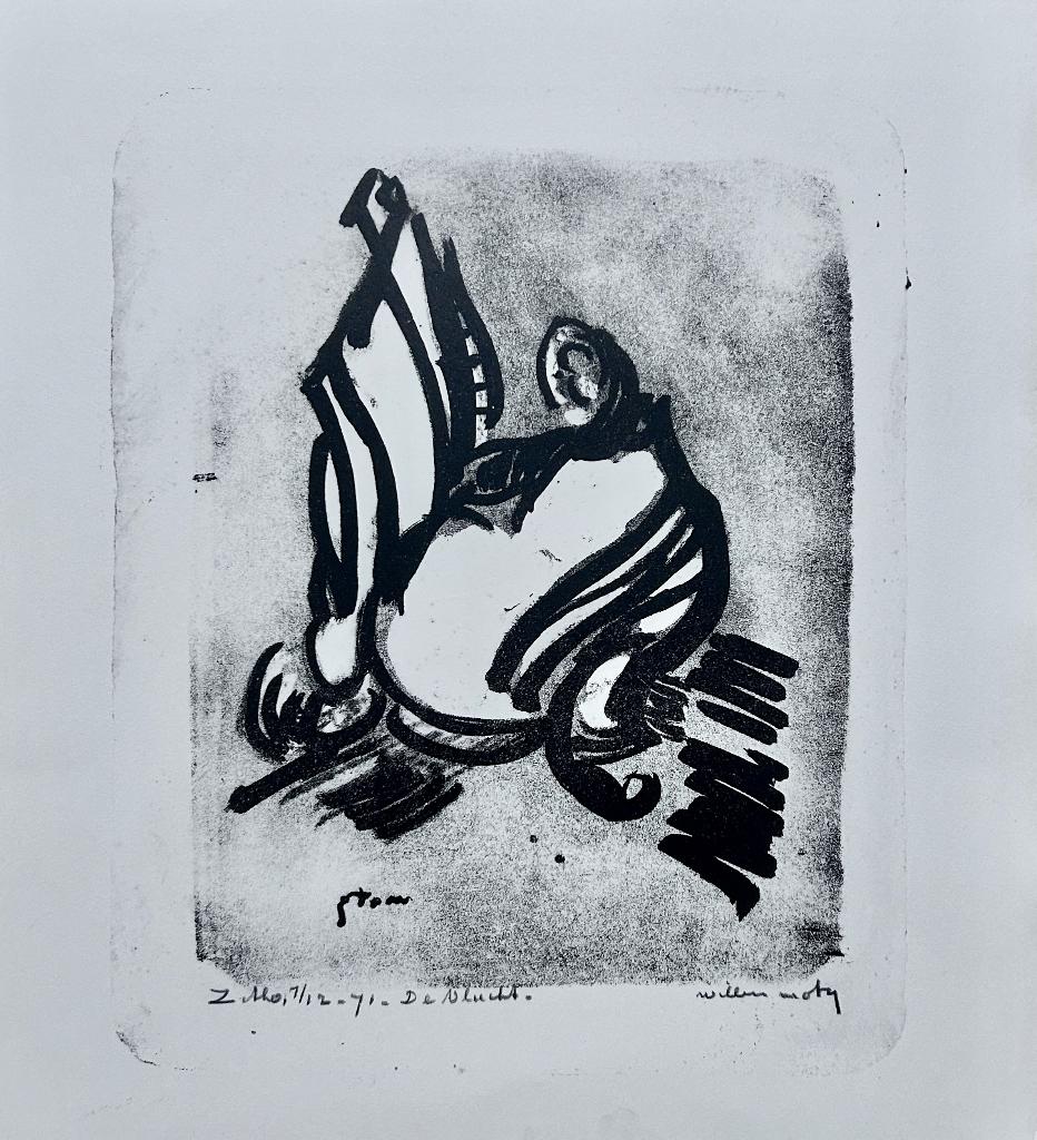 Zeefdruk Wim Motz, Verzenden