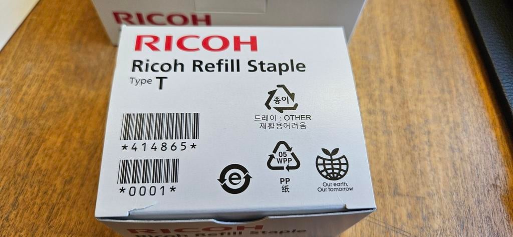 Ricoh Staple Cartridge T, Ophalen of Verzenden, Nieuw, Toner, Ricoh