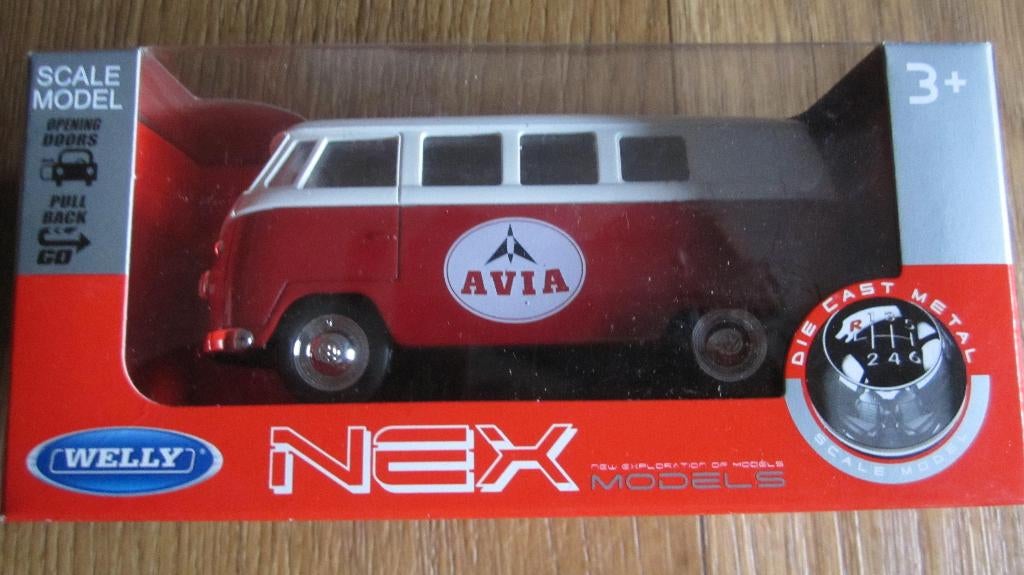 Welly Nex VW bus en truc schaalmodel  * Nieuw *., Ophalen of Verzenden, Nieuw