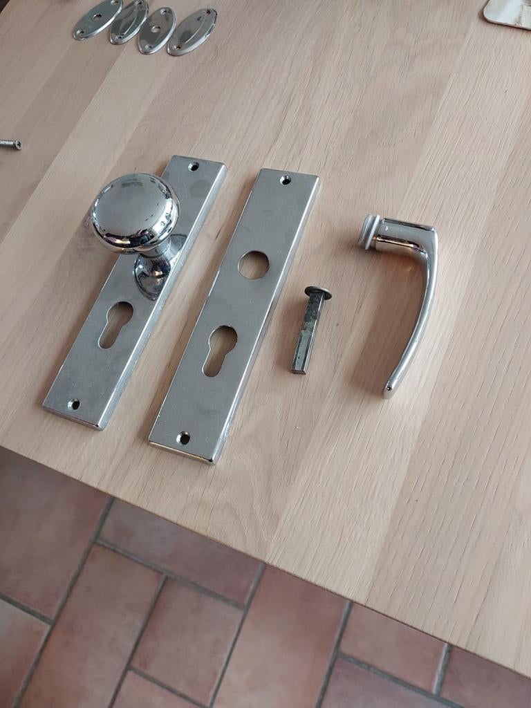 Chromen sloten en deurbeslag, Ophalen of Verzenden, Nieuw, Slot