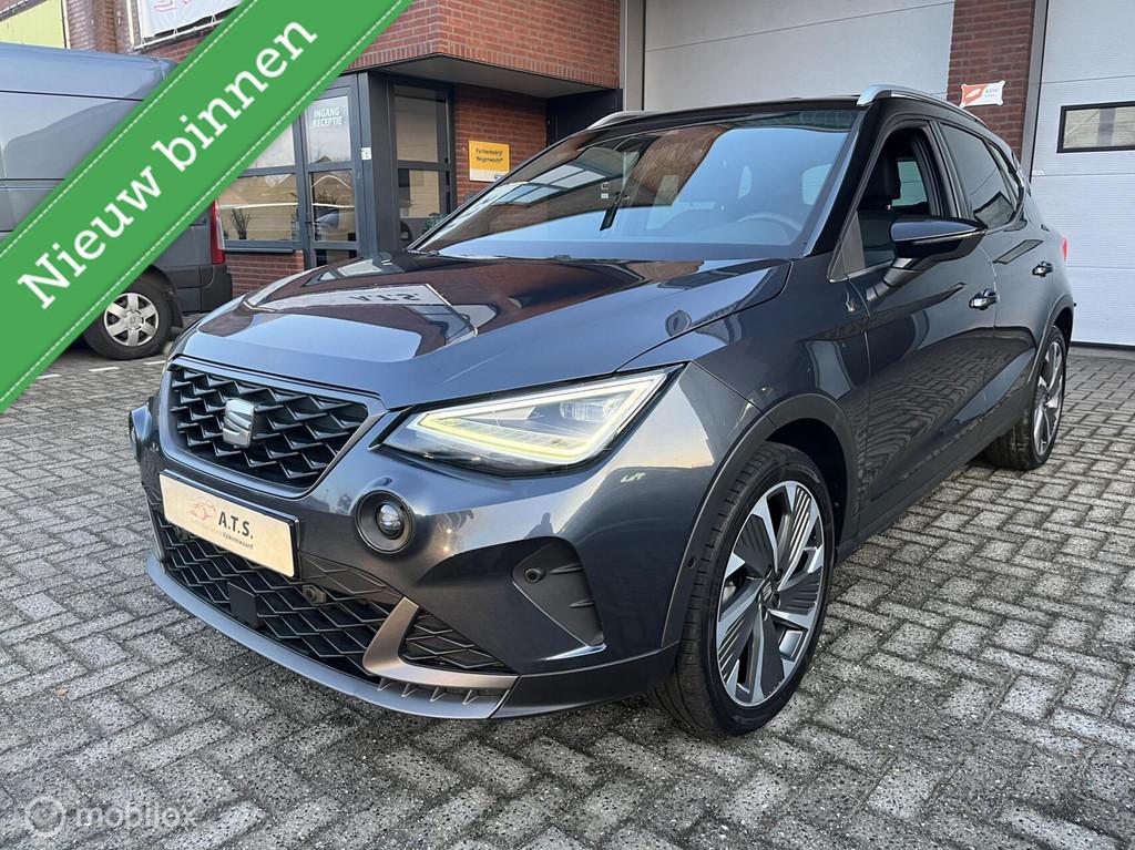 Seat Arona 1.0 TSI DSG FR LED*NAVI*CAMERA*CRUISE*VIRTUAL*PDC, Gebruikt, 620 kg, Bedrijf, Parkeersensor