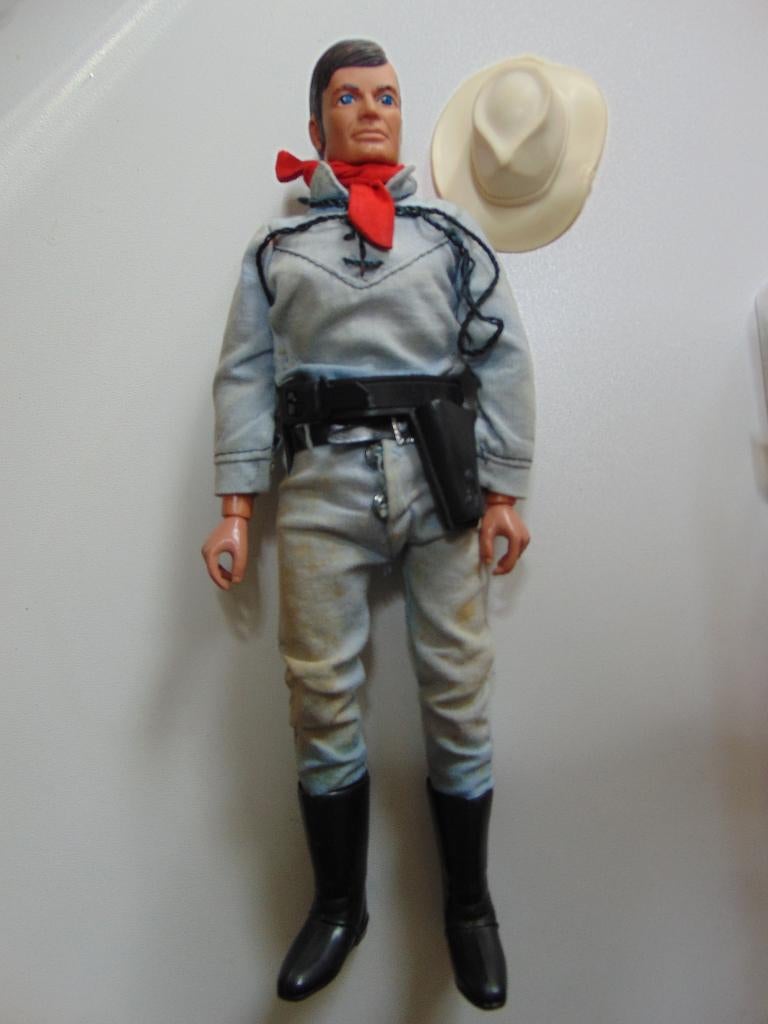 Lone Ranger-pop in originele outfit, Verzenden, Gebruikt