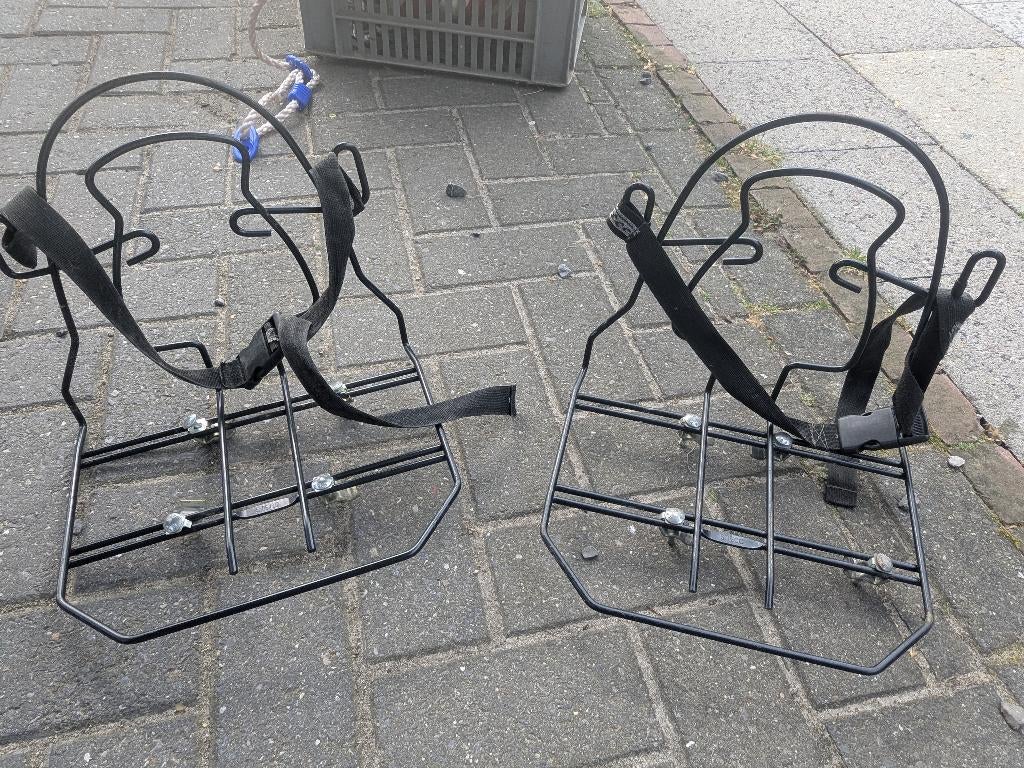 Fiets-rekjes, Ophalen, Gebruikt