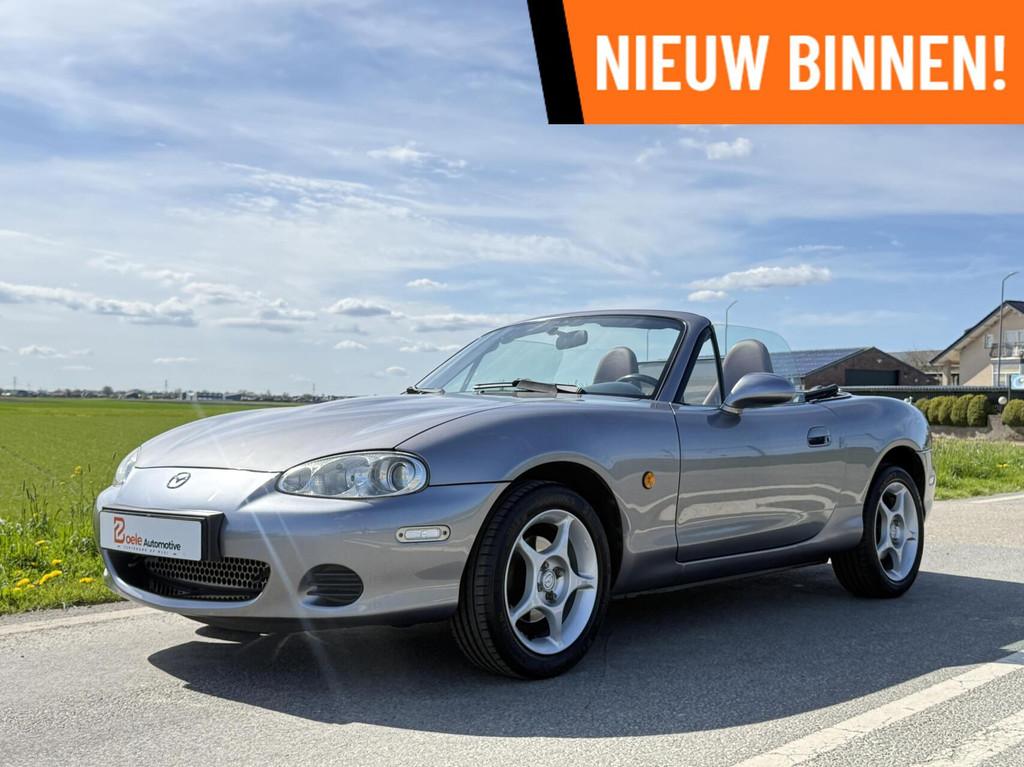 Mazda MX-5 NBFL1.6i Phoenix / Roestvrij! / Orig NL / Distrib, Achterwielaandrijving, 4 cilinders, Cabriolet, Handgeschakeld