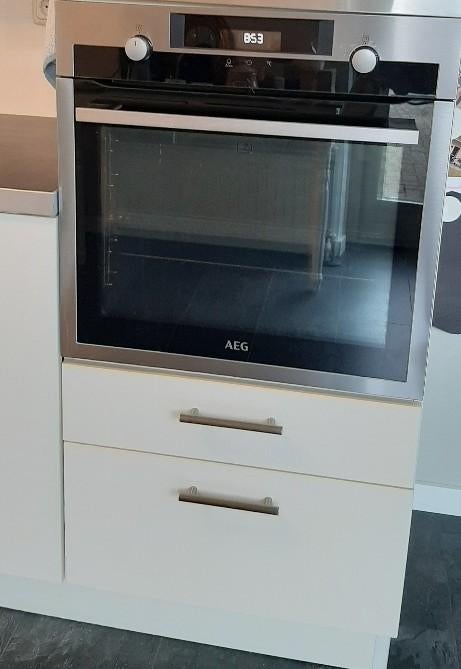 Hetelucht oven, AEG, inbouw, Witgoed en Apparatuur, Ovens, Oven, Hete lucht, Zo goed als nieuw, Inbouw