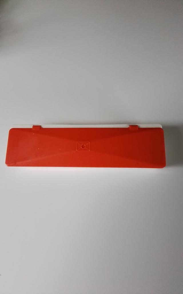 💐VINTAGE KAMMENBAKJE ORANJE-BEIGE, Ophalen of Verzenden, Huis en Inrichting