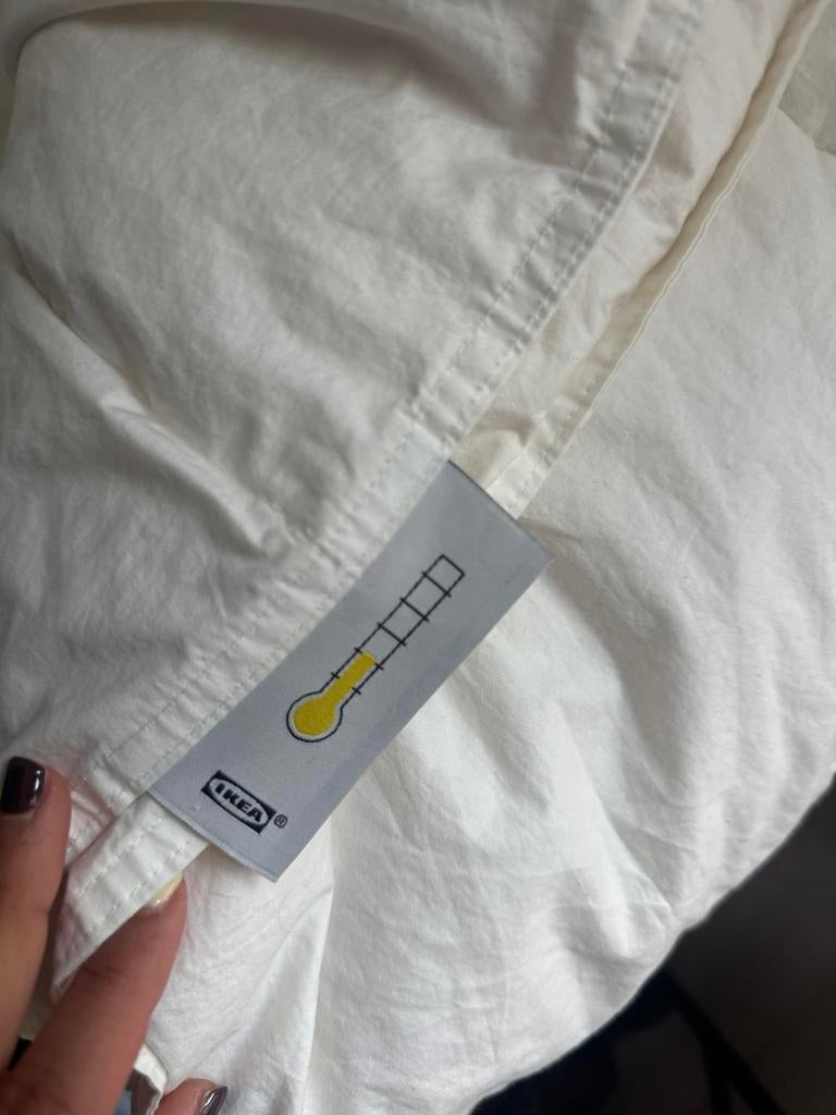 IKEA FJÄLLARNIKA dekbed, middentemperatuur, Huis en Inrichting, Slaapkamer | Beddengoed, Wit, Tweepersoons, Ophalen of Verzenden