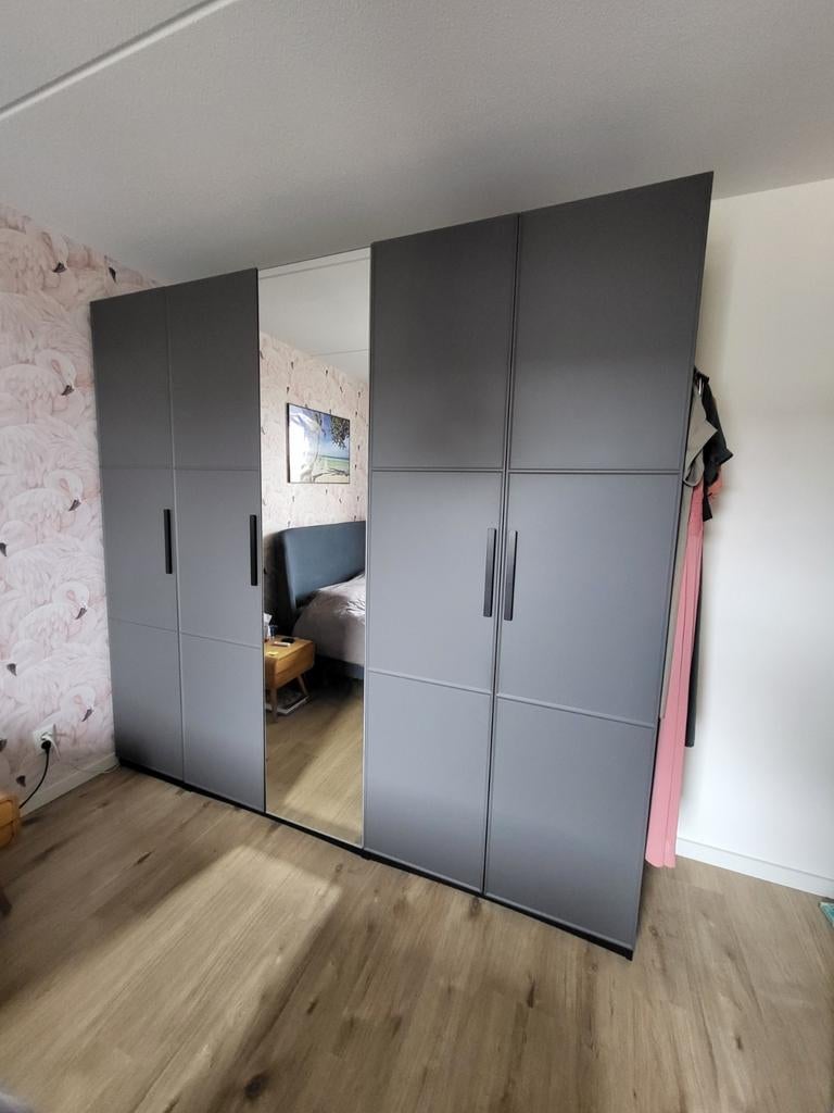 IKEA Pax kledingkast 250x236 met meraker deuren, 200 cm of meer, Zo goed als nieuw, 200 cm of meer, 50 tot 75 cm