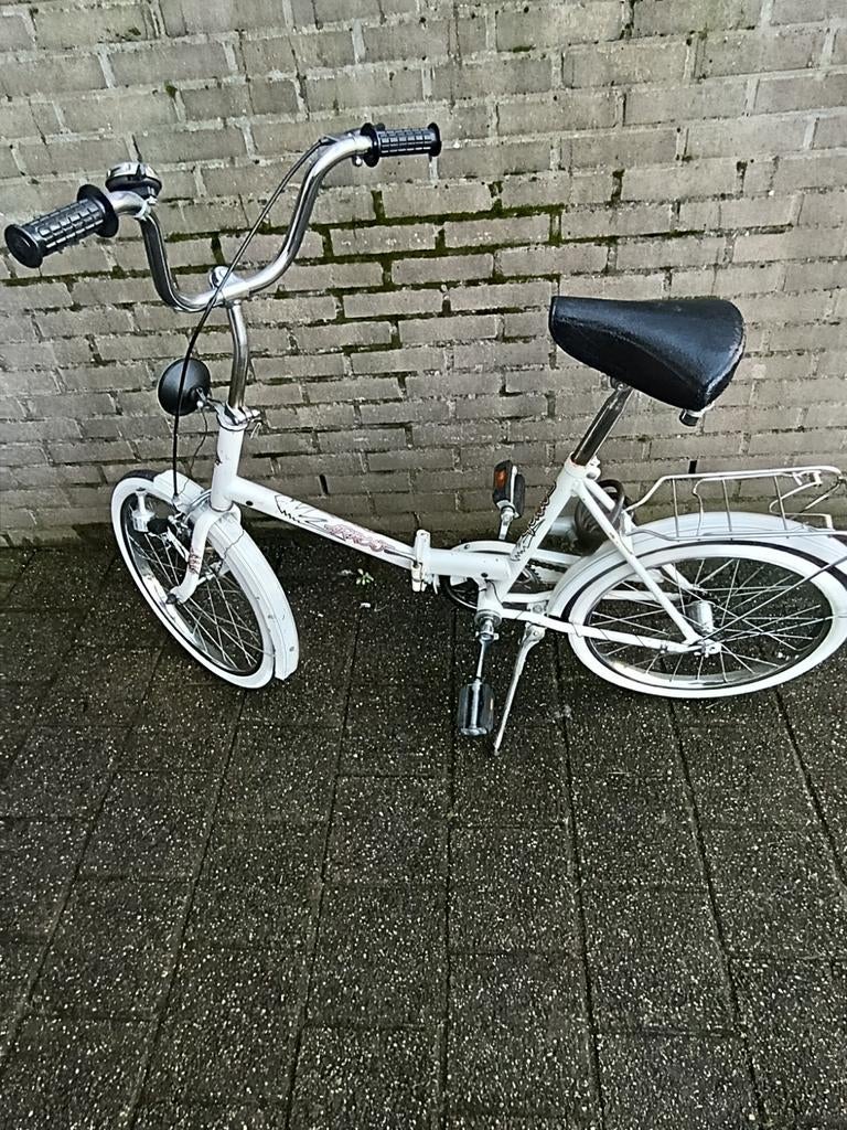VOUWFIETS PRESIDENT met draagzak, Fietsen en Brommers, Fietsen | Vouwfietsen, Ophalen of Verzenden, Zo goed als nieuw, 20 inch of meer