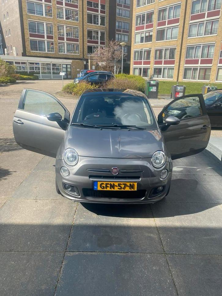 Fiat 500 s 2013 Grijs met. 1400cc mot.  abarth velgen, 4 stoelen, 905 kg, 1368 cc, 16 km/l