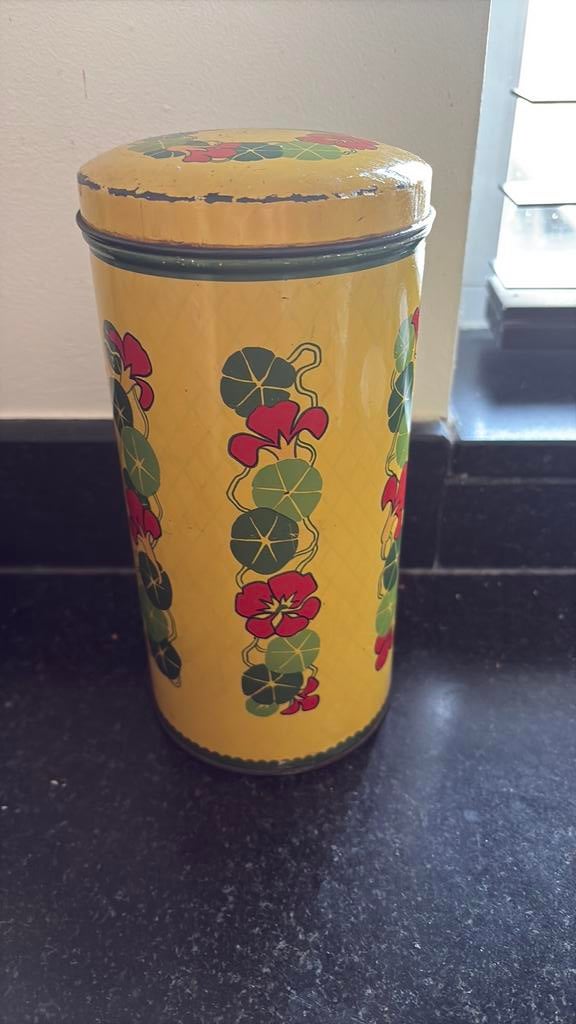 Verkade beschuitbus, Verzamelen, Ophalen of Verzenden, Gebruikt, Beschuit, Verkade