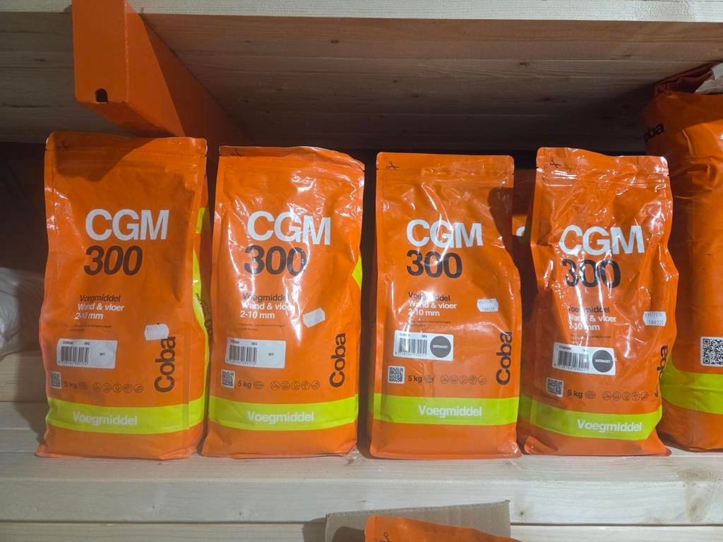CGM Tegelvoegmortel 300 en 320 Antraciet en Zilvergrijs., Ophalen, Nieuw
