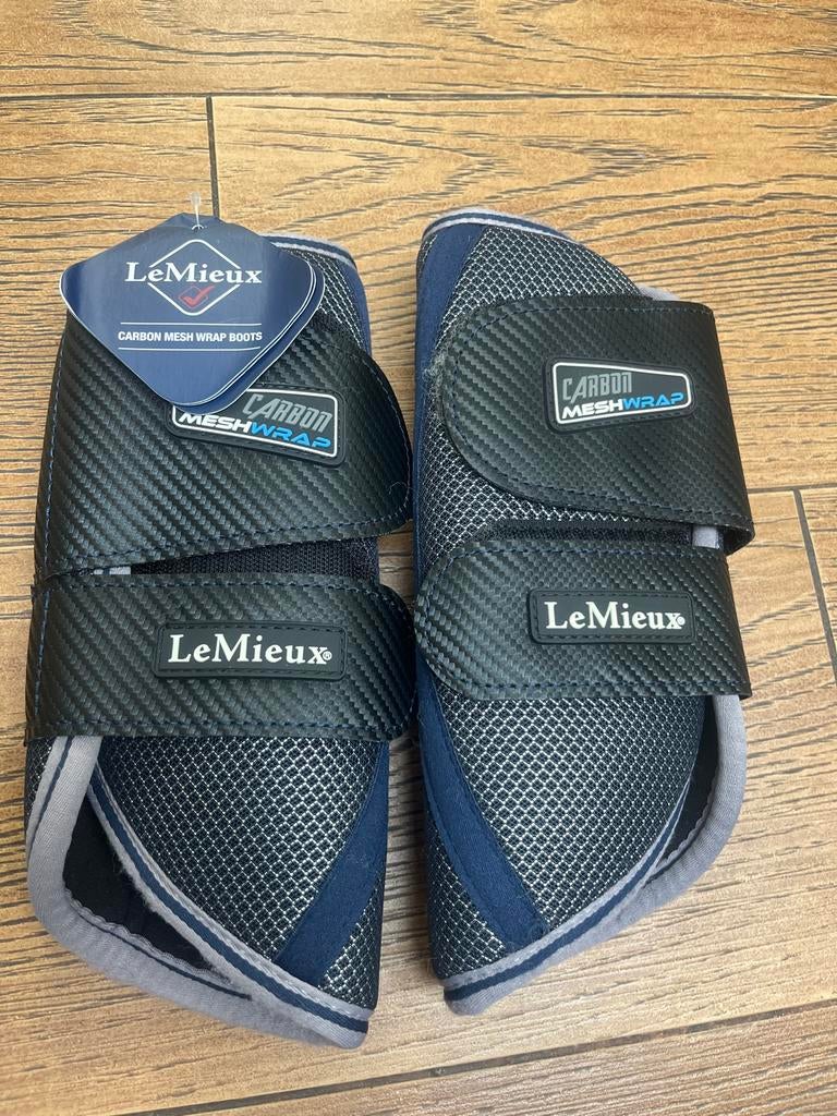 LEMIEUX SS'21 CARBON MESH WRAP BOOTS maat L, Dieren en Toebehoren, Ophalen of Verzenden, Nieuw, Rijden