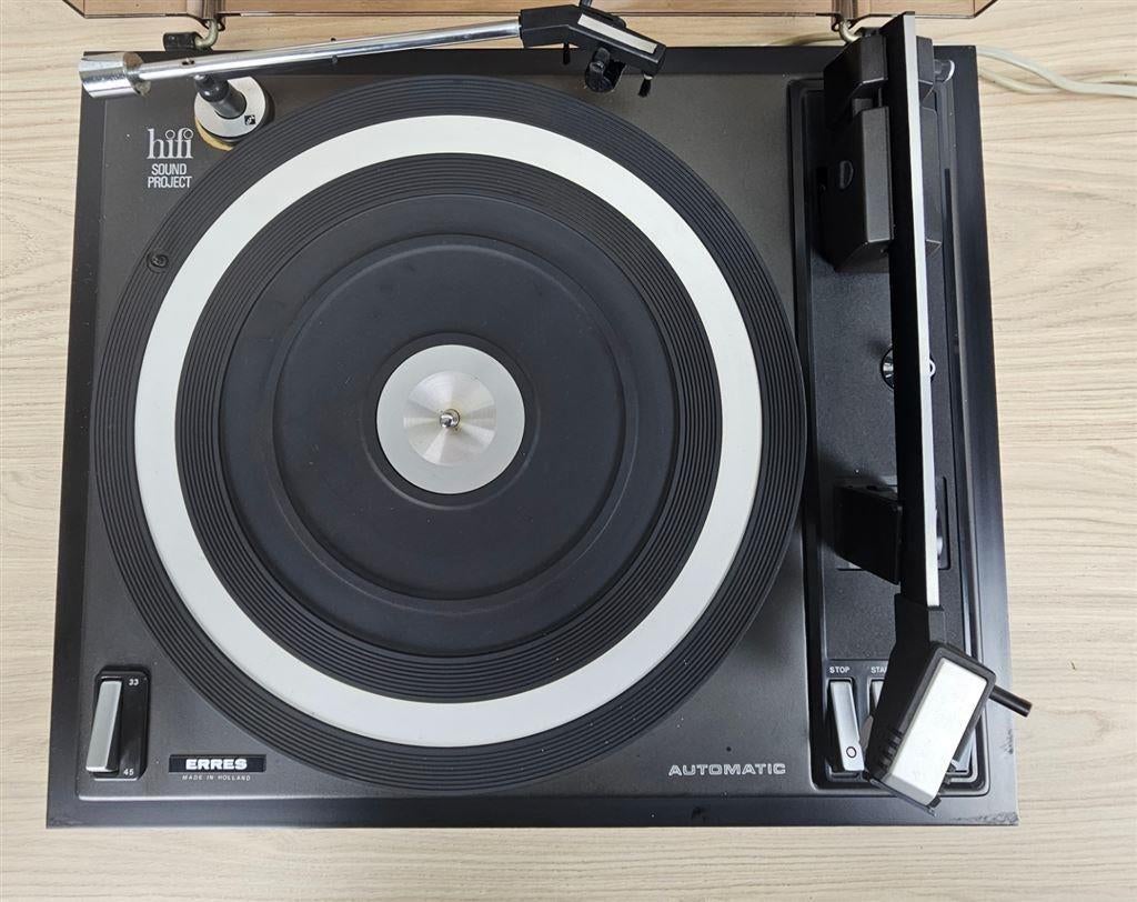 Vintage Philips 22GA418 platenspeler,, Ophalen of Verzenden, Gebruikt, Thorens