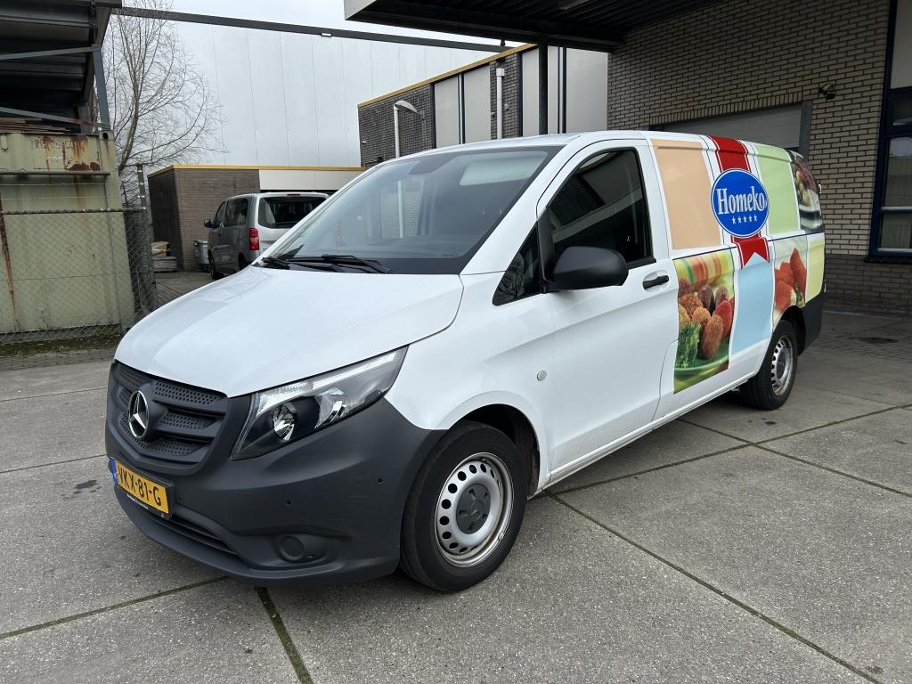 Mercedes-Benz Vito 114 CDI LANG KOELWAGEN FRIGO (bj 2021), Automaat, Gebruikt, 4 cilinders, Wit