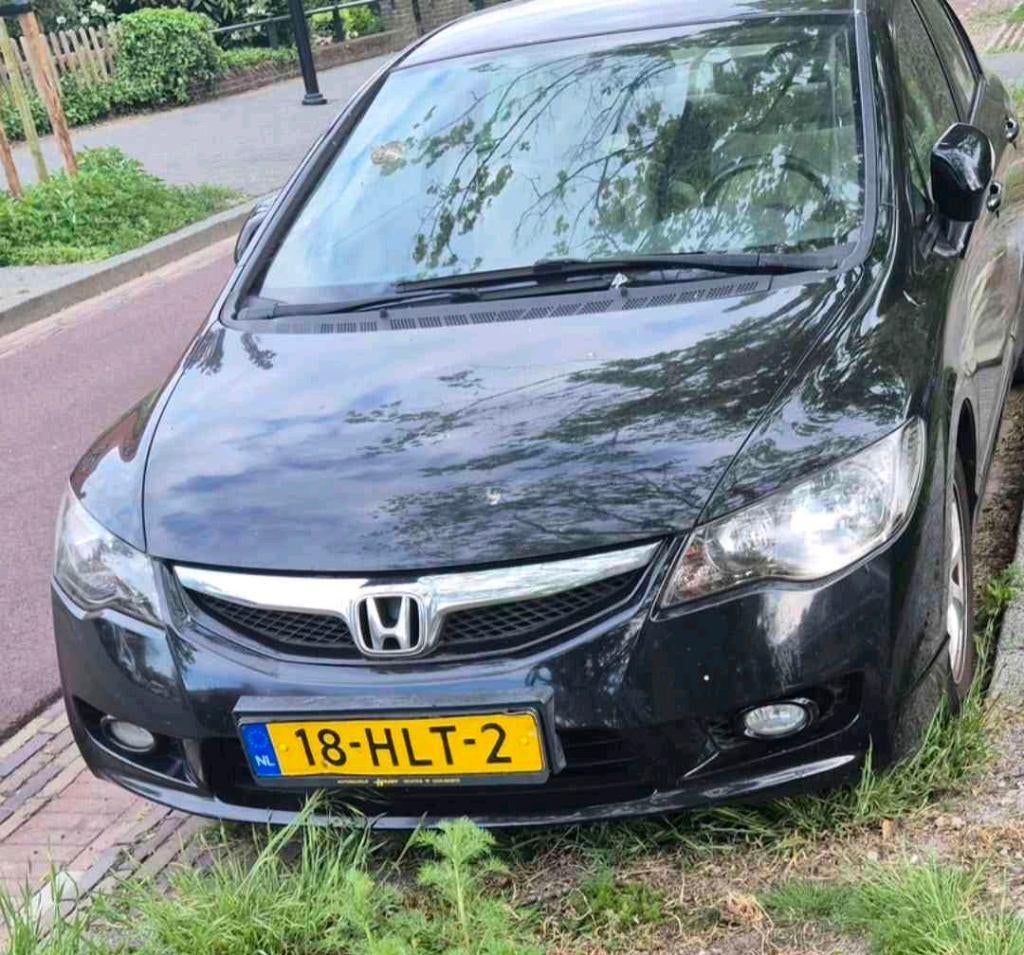 Honda Civic 1.3 Vtec Hybrid 4DR C-tr. 2009 Zwart, Zwart, 22 km/l, Sedan, 1339 cc