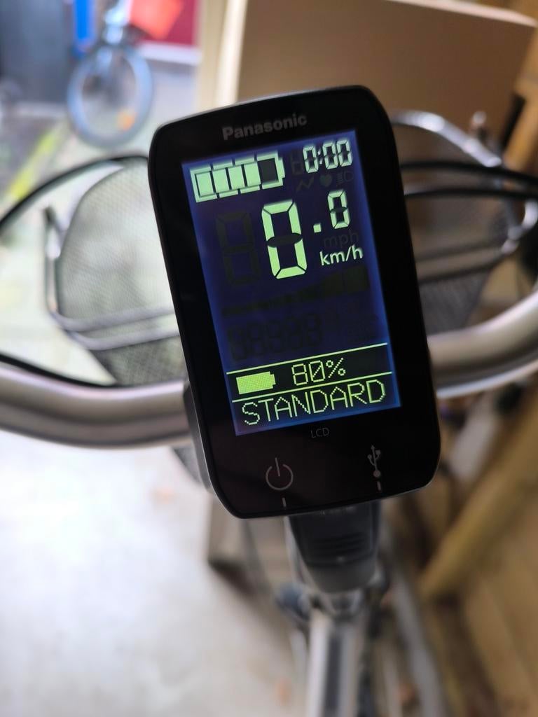 Panasonic display voor Flyer en Gazelle e-bikes, Ophalen of Verzenden, Gebruikt