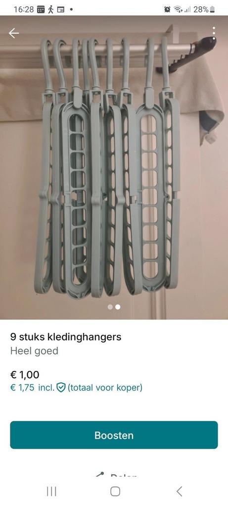 Kledinghangers, Auto diversen, Ophalen of Verzenden, Zo goed als nieuw