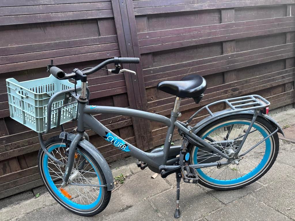 Alpina Clubb kinderfiets met krat - 20inch, Ophalen, Gebruikt, 20 inch, Handrem