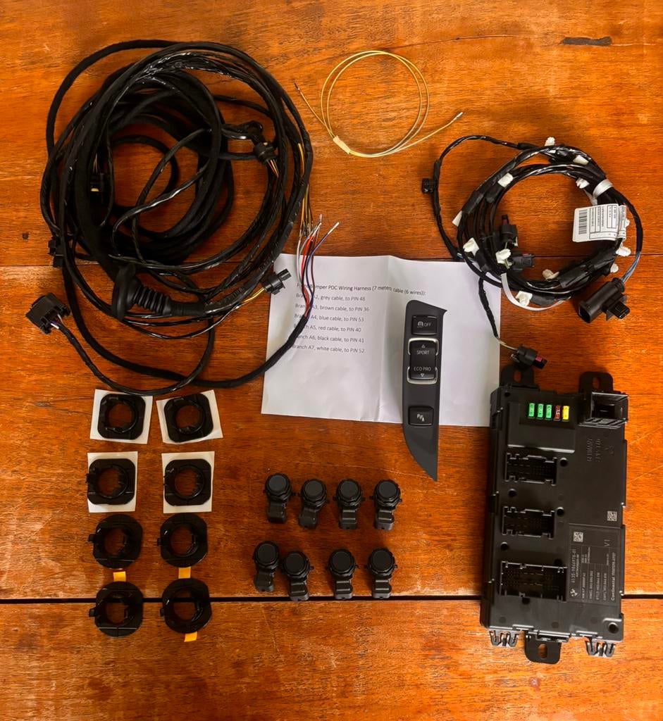 Nieuw! PDC parkeersensoren BMW 116 F20 volledig mt module., Auto-onderdelen, Ophalen of Verzenden, Nieuw, BMW