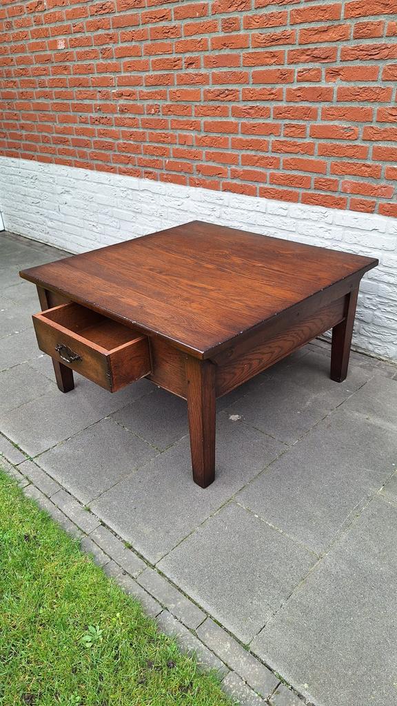 Salontafeltje 90 x 90 cm, Ophalen, 50 tot 75 cm, Vierkant, 50 tot 100 cm