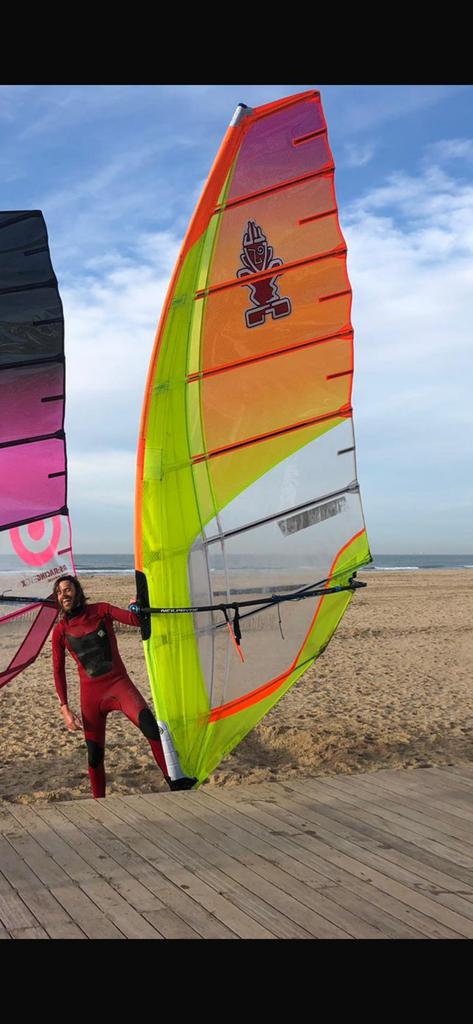 Complete Windsurf Slalom Set: RRD X-Fire 108L, Neilpryde Evo, Gebruikt, 7 m² of meer, Minder dan 250 cm, Ophalen of Verzenden