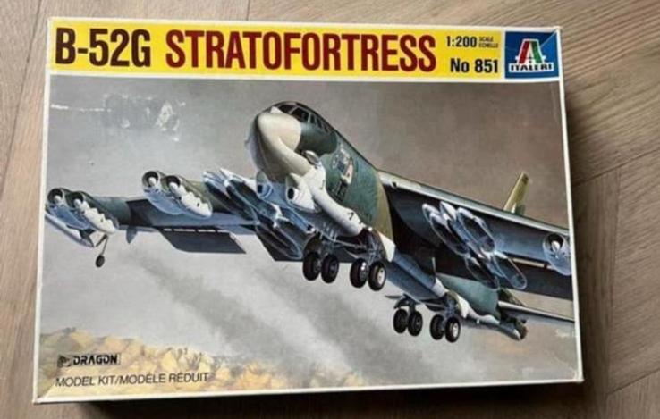 Italeri 851 B-52G Stratofortress 1:200 NIEUW, 1:72 tot 1:144, Italeri, Nieuw, Ophalen of Verzenden