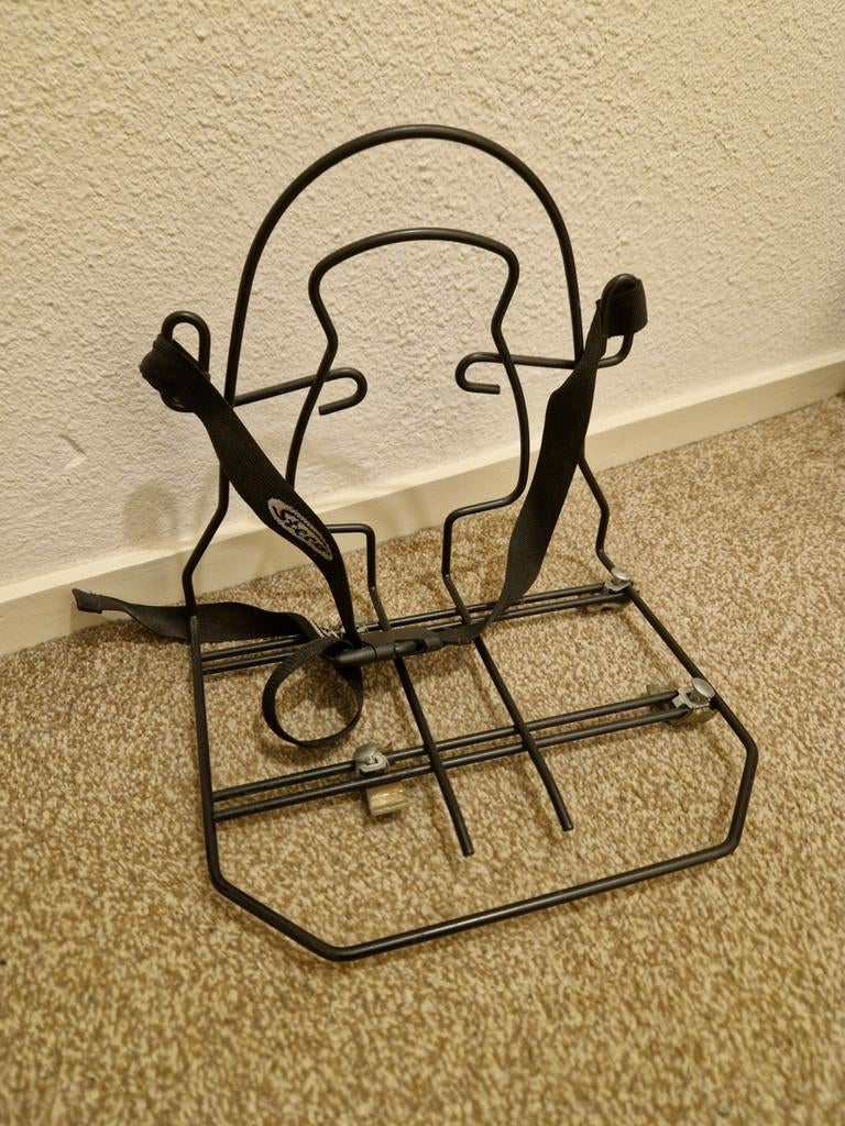 Steco Monkey Mee rugzakdrager voor op pakjesdrager fiets, Ophalen, Gebruikt, Steco