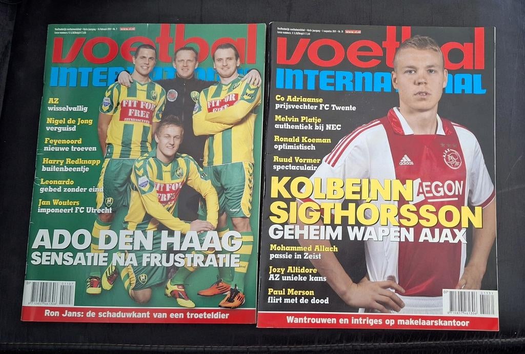 Voetbal International: ADO Den Haag & Kolbeinn Sigthórsson, Boeken, Tijdschriften en Kranten, Ophalen, Gelezen, Sport en Vrije tijd