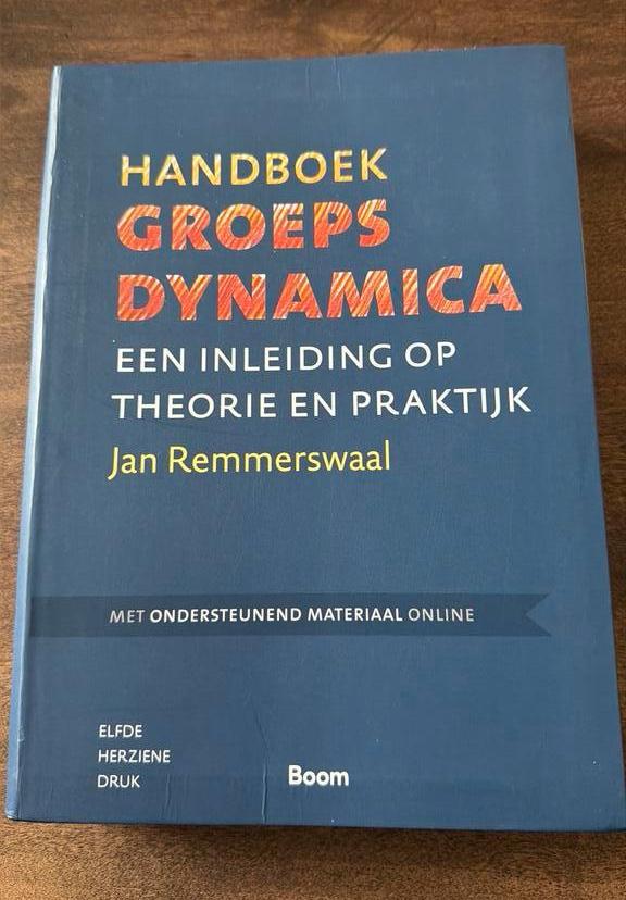 Jan Remmerswaal - Handboek groepsdynamica, Sociale wetenschap, Jan Remmerswaal, Ophalen of Verzenden, Zo goed als nieuw