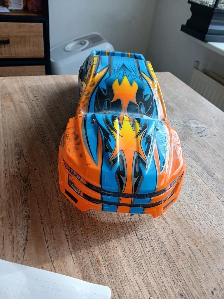 RC Car Kap 1:8 - HPI Savage X & andere modellen, Ophalen of Verzenden, Gebruikt, Schaal 1:8, Onderdeel