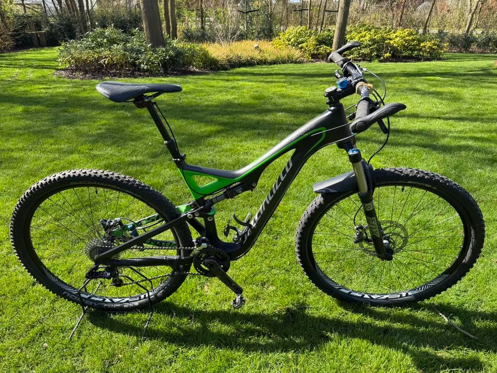 Specialized Stumpjumper FSR Expert Carbon 29 model jaar 2013, Gebruikt, Ophalen, Overige merken, Heren