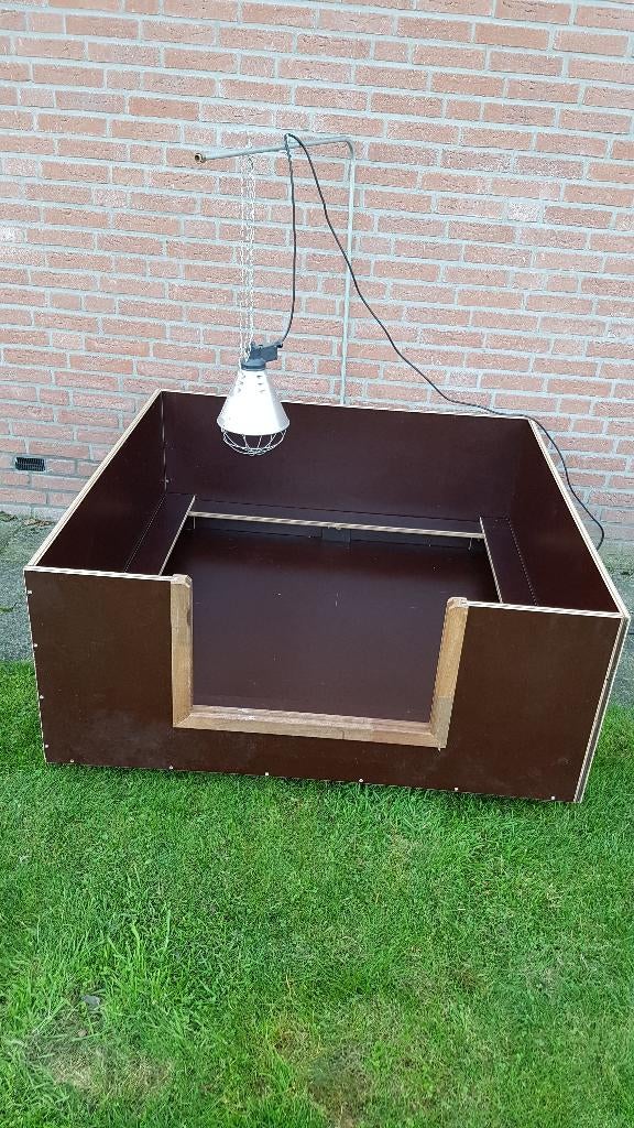 Werpkist te huur 127x127, Ophalen, Gebruikt, 110 cm of meer, Minder dan 65 cm