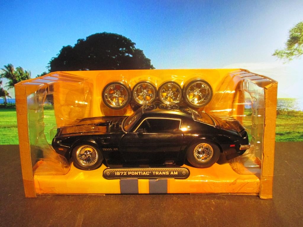 1/24 1972 Pontiac Firebird Trans-Am Jada BigTime Muscle, Ophalen of Verzenden, Nieuw, Maisto