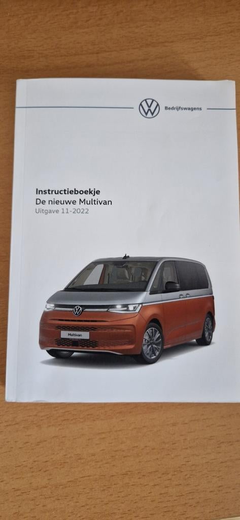 Volkswagen Multivan Instructieboek - Nieuw!, Ophalen of Verzenden
