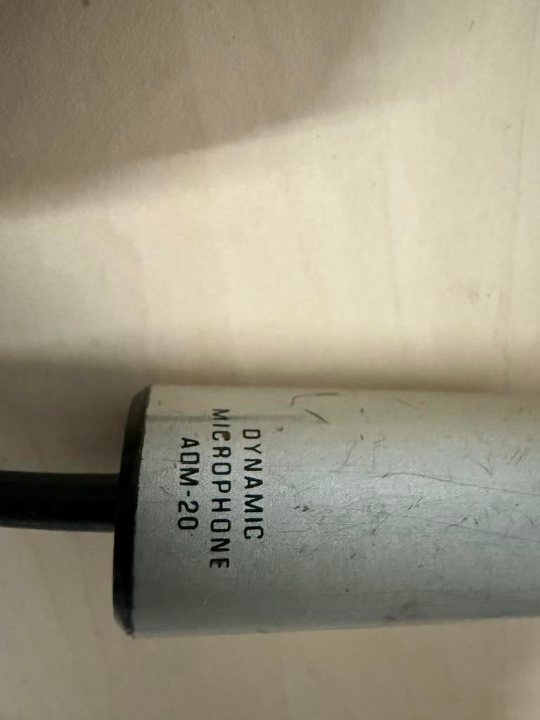 Akai ADM-20 Dynamische Microfoon - Vintage Geluid, Muziek en Instrumenten, Microfoons, Gebruikt, Overige typen, Ophalen of Verzenden