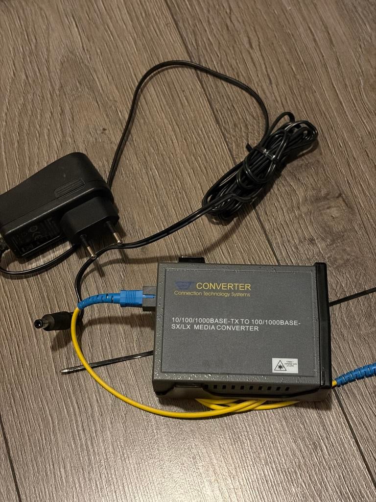 Media converter (Odido), Ophalen of Verzenden, Gebruikt