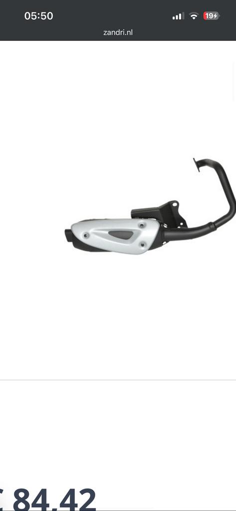 Peugeot verticaal uitlaat, Ophalen of Verzenden, Zo goed als nieuw, Uitlaat, Peugeot