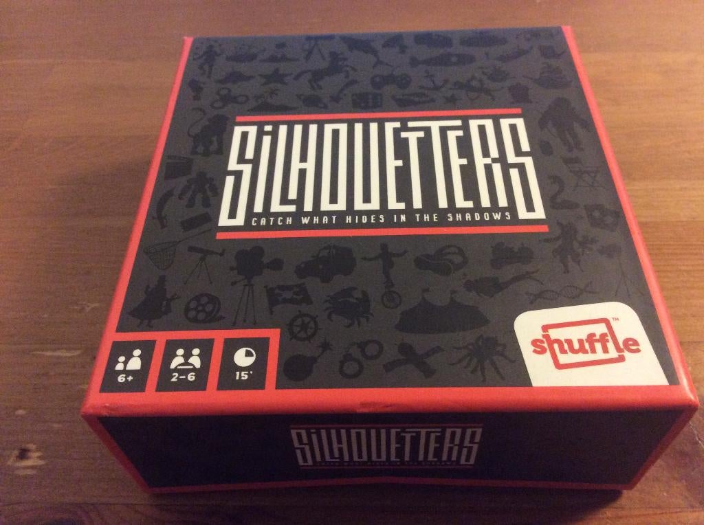 Silhouetters. Dobbelspel van Shuffle. Nieuw, Vijf spelers of meer, Ophalen of Verzenden, Nieuw, Shuffle
