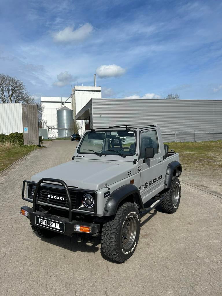 Suzuki Samurai SJ413 4x4 – Uniek & perfecte Staat (1987), 4 cilinders, Cabriolet, Samurai, Bruin