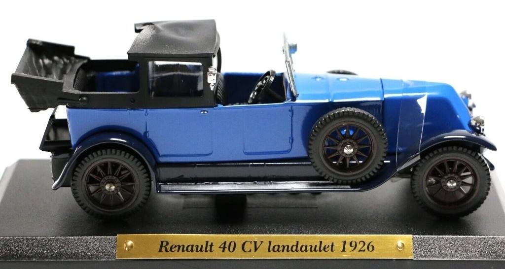 28825: Renault 40 CV Landaulet - 1926 - Atlas 1:43, Auto, Ophalen of Verzenden, Zo goed als nieuw, Bachsatztstr. 54 D 72131 Ofterdingen, Germany