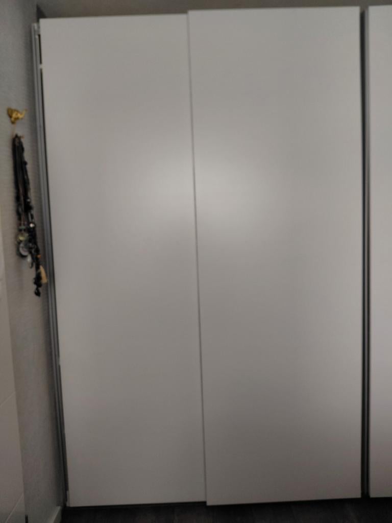 Ikea Pax schuifdeuren met rails, Ophalen, Zo goed als nieuw, 100 tot 150 cm, 200 cm of meer
