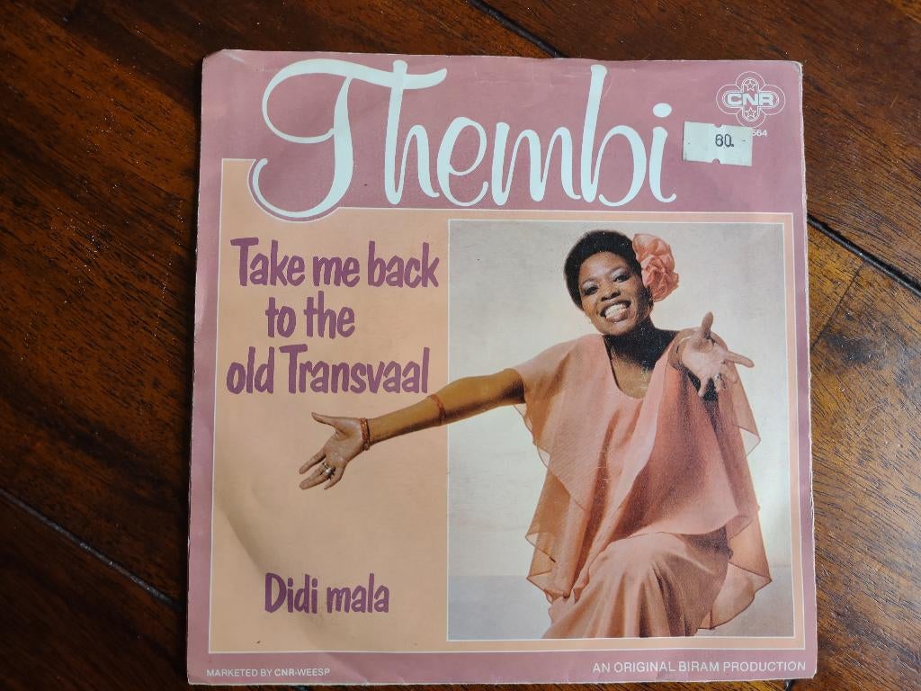 Single - Thembi - Take me back to the old Transvaal, Ophalen of Verzenden, Zo goed als nieuw, Pop, Single