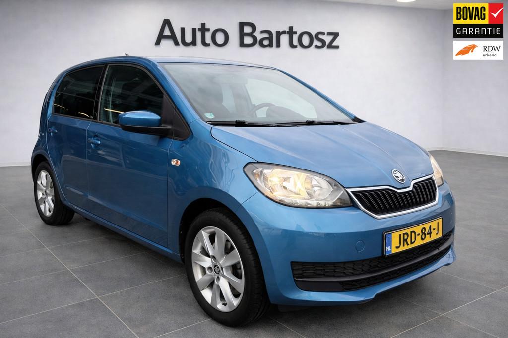 Skoda CITIGO 1.0 CLEVER EDITIE | Stoelverwarming /APK/RIJKLA, Voorwielaandrijving, Start-stop-systeem, Euro 6, Blauw